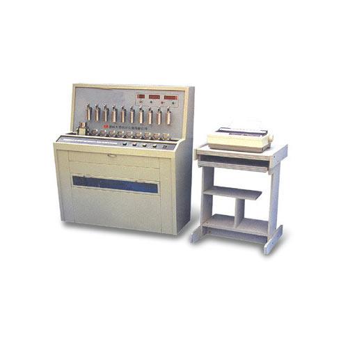 Crease Recovery Tester Digital - Crease Recovery TesterApplicationDigital Fabric Crease-recovery Tester is used for testing fabric recoverability after being creased, and indicated with crease vertical-recovery method. SpecificationsWorking pattern: micro-processor, test data is digital displayed and displayMeasuring mode: fast elastic15±1s, slow elastic5min±5sPressure loading: 10+/-0.05nLoading time: 5min+/-5sLoading area: 18x15mmAccuracy of measuring angle: 40165°+/-1°Work Stations: 10Power 220 V 50/60 HzWeight 85 KgDimensions 1000x510x1150 mm(LxWxH)