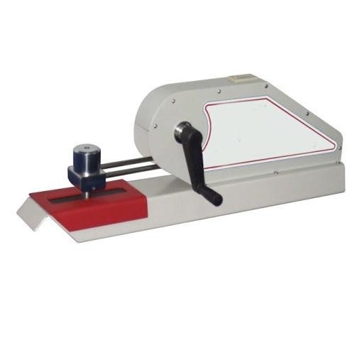 Crock meter - Crockmeter - dry or wet rubbing CrockmeterApplication:AATCC Crockmeter, to determine the colour fastness of textiles to dry or wet rubbing. The new Crockmeter equipped with an electronic counter and simple mechanism to offer easy operation and reliable fastness test. Specification:Rubbing head: Dia.16mmVertical pressure: 9N+/-10%Rubbing stroke: 104mmIncluded Accessories:AATCC rubbing clothing 1 boxSand paper 2 (pcs)Rings 2 (Pcs)Weight 15 KgDimensions 660x160x215 mm(LxWxH)