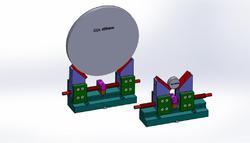 This V Blocks are semi automatic Equally adjust deponding on various diameter jobs. It is used to different types of diameters, and also used differend height of job (Eg.60mm to 400mm) used in single V Block setup.