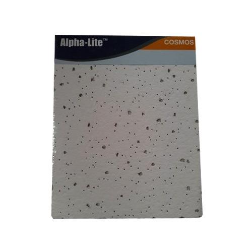 We Are Authorized Dealers  Mineral Fiber Tile Cosmos In ChennaiCOSMOS Light Reflectance:=85%   Insulation Value:1(BTU units),0.23(Watts unit)  Fire performance;class0/class 1(BS 476 part6&7)Weight:2.6kgs/m