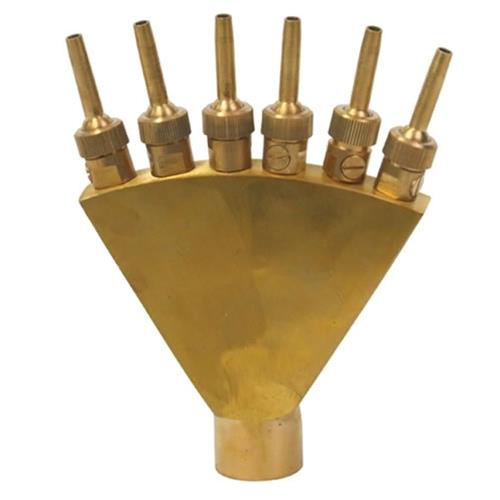 A nozzle is a device designed to control the direction or characteristics of a fluid flow (especially to increase velocity) as it exits (or enters) an enclosed chamber or pipe.