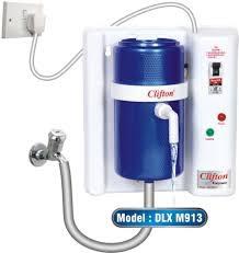 Instant Portable Geyser ( DLX M913) Running hot water start within 4second only.Just connect with Tap wherever you require hot water.No extra pluming required.64litre hot water in consumption one unit electricity.3years replacement guarantee.Fitted with msb for extra safety.