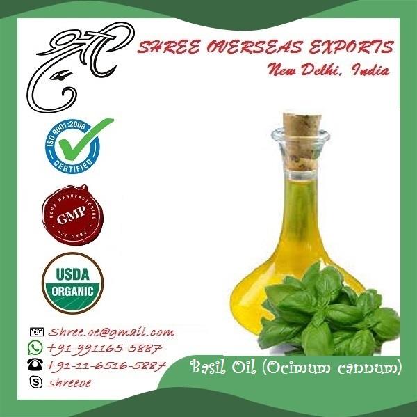 Basil Oil (Ocimum Cannum)