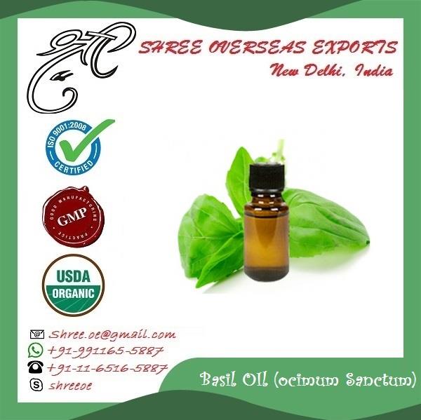 Basil Oil (Ocimum Sanctum)