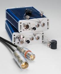 The LEMO SERBAL is a 4 channel multiplexer that makes HD/SDI to fibre conversion possible.Main Features:Converts from coaxial BNC Works in a pair of unitsLightweight & portableImmune to EMICE CertifiedNo repeaters neededSD & HD models available.Contact Configurations:Triaxial 50 or 75 Ohms (Audio-Video connectors)Hybrid with: (3K.93C Series)2 fibre optic contacts2 signal contacts2 power contacts & ground