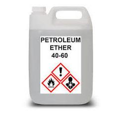 Armed with years of experience of this domain, we are specialized in offering Petroleum Ether. Features: Hygienically processedHighly effectivePrecise pH valueOffering you a complete choice Laboratory Chemical Products which include Trichloroethylene Agent, Melamine Powder, Petroleum Ether, Rubber Chemicals, Sulphuric Acid and Zinc Powders.