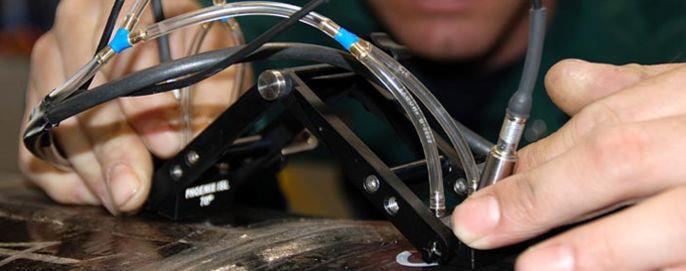 Time of Flight Diffraction (TOFD) has proven to be the most accurate and effective NDT technique in determining the defect height. Through a fully computerized system, our experts provide a grade of accuracy never achieved by other ultrasonic techniques. The system provides scan, store and evaluate indications in terms of height, length and position.