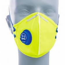 CLASS- FFP1 S , ISI MARKEDPROTECTION FROM SOLID DUST/MISTWITH EXHALATION VENT VALVECOLOUR- YELLOW/GREYPACKING- 20 PC BOX PACKING