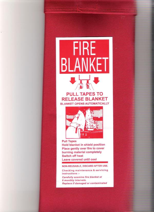 FIBRE GLASS FIRE BLANKET,MATERIAL- FIBRE GLASS CLOTH, THICKNESS- 0.5 MMSIZE : 2 MTR x 2 MTR