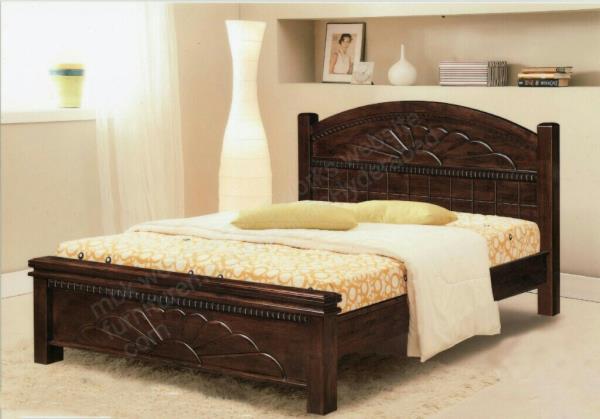 Best Indian wood light carving designs double bed king size 7fet by, 6.5 fet full wood walnuts polish and natural polishing