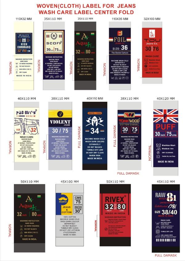 woven (cloth) labels