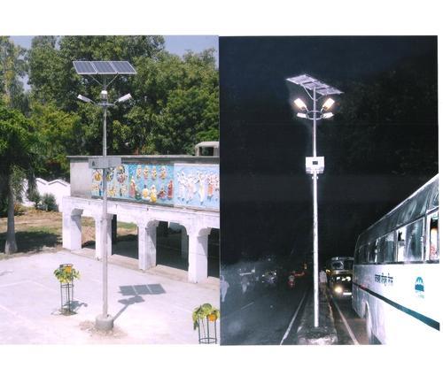 Leading OEM Manufacturer of solar street lighting system from GhaziabadWe are a prominent manufacturer, exporter and supplier of Solar Street Lights. These product are quality efficient. Our products can be easily maintained and are weather proof. In bad weather condition this product have power back up options. It is easy to install these solar street lights. We manufacture these product with or without pole version. These products are cost efficient and are manufactured in bulk depending on the requirement of clients.Some of the characteristics of the products are : Available different types of power ranges and Solar street lighting system consists of CFL, LED and sodium vapour.Arrangement of timer for lights in case of need of power saving.Lights available with or without pole versions and also have dusk to dawn operations.For misty or foggy conditions special lights are available.In case of bad weather power backup options up to 5 days is available.Lighting system is maintenance free and weather free.