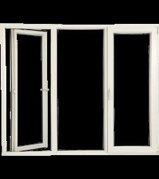 Tilt at an angle from the top or opens like a casement sideways, the tilt position is for ventilationKÖMMERLING tilt and turn windows combine versatility with a smart, simple style ideally suited to modern homes. Just by turning the handle of KÖMMERLING tilt and turn windows once it opens the top slightly for secure ventilation. Twist the handle again and the window will swing inward on its side hinges for easy cleaning.