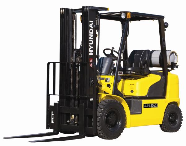 HYUNDAI MATERIAL HANDLING EQUIPMENT LPG COUNTERBALANCE FORKLIFT TRUCKS 