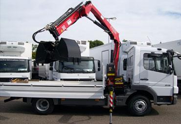 F 110 AK Fassi Truck mounted crane