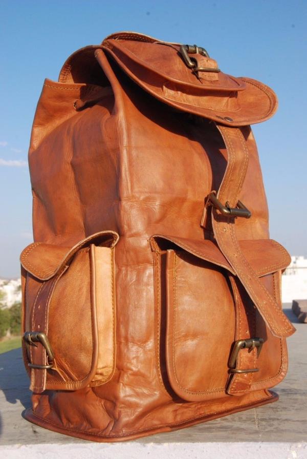 New Large Genuine Leathe