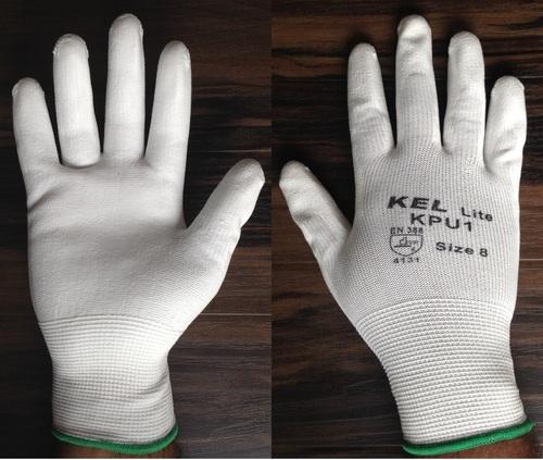 Pu Coated Gloves White on WhiteBrand : KELCertificate : EN 388 4131Size : LAdditional Information:Minimum Order Quantity: 144 Pair(s)