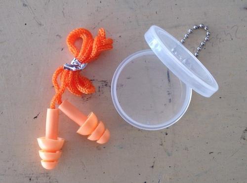 Resuable Earplug with ANSI certified ImportedPacking : 1 Pair in Plastic Box / 100 Pair in Box