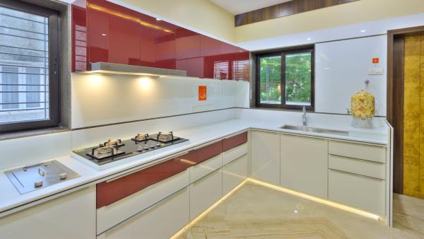 Arancia Modular Kitchen, Range Armoise