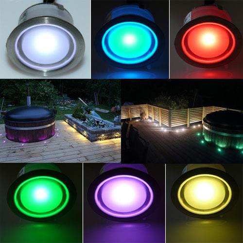 Colour Changing LED Downlights