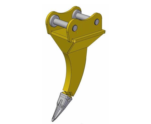 Ripper Tooth is designed for initial breakup of dense, hard-packed ...