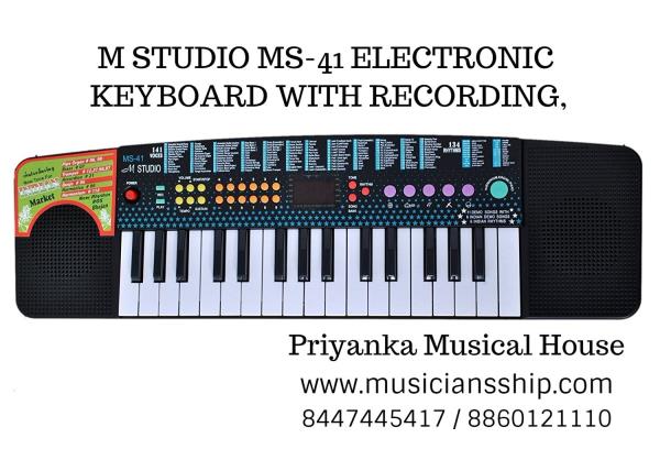 M STUDIO MS-41 ELECTRONIC KEYBOARD