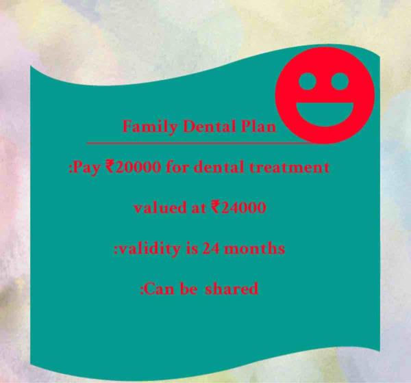 Family dental plan