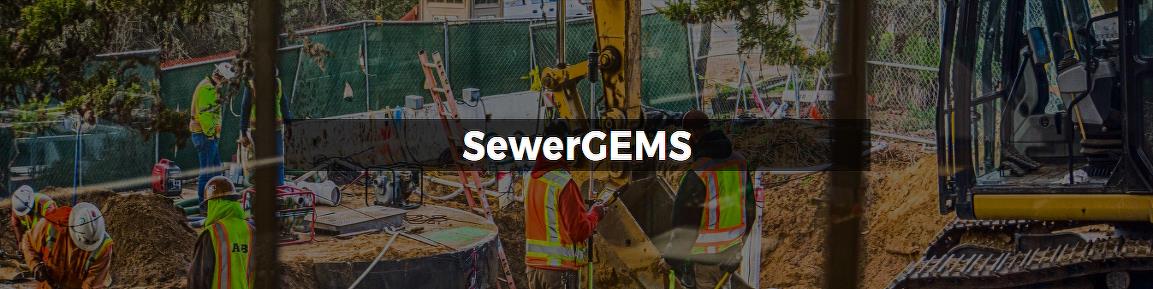 Modeling Software for Sanitary and Combined Sewers If building and preparing your sewer models feels like a never-ending task, SewerGEMS software is for you. SewerGEMS streamlines the modeling process, so that you have more time for solving wastewater engineering problems, such as improving capacity and limiting sewer overflows, which ultimately enable utilities to comply with sewer regulations set by regulatory agencies. For more than three decades, SewerGEMS has provided utilities and wastewater professionals like you with advanced engineering tools to plan, design, maintain, and operate sanitary and combined sewer systems, including: Engineering decision guidance tools: Leverage SewerGEMS’ what-if scenario management tools to gain a better understanding of the behavior of your wastewater system, improving decision making and response time.Improved model accuracy: A well calibrated model decreases the risks of making poor decisions by ensuring that the model uses the best available data. SewerGEMS calibration tools such as SCADA integration enable you to rely on your model results.Increased information mobility: SewerGEMS’ full GIS, CAD, and SCADA interoperability enables the cost-effective sharing and flow of information between utilities’ design, engineering, GIS, and operation departments, and their consultants. You can leverage the data that the utility invested in once and reuse across departments.SewerGEMS is a superset of SewerCAD. CAPABILITIES Allocate and estimate sanitary loads Apply hydrographs, patterned loads, and unit loads using a comprehensive and customizable engineering library. Use the LoadBuilder module to leverage consumption, flow monitoring, land use, or census data in your GIS to automatically estimate and import sanitary loads for your sewer model.Allocate and estimate stormwater loads Load models with wet weather runoff flows derived from precipitation using the built-in rainfall distributions or user-defined rainfall events. Runoff flows are computed using the most appropriate runoff method for the project.Analyze hydraulics and combined sewer overflows Easily switch among multiple solvers according to the type of system you are analyzing: Saint Venant equations, convex/gradually varied flow solver (steady-state analysis for extreme flow conditions and extended period simulations), and rational/gradually varied flow solver.Analyze hydrogen sulfide formation Identify areas in your network that are at risk of damage from hydrogen sulfide (H2S) formation, which can lead to potential collapses if not addressed. Produce average concentration runs, display result maps of the network, and compare H2S formation according to various conditions such as temperature.Analyze inlet capacities Calculate the proportion of stormwater runoff that will enter an inlet versus the proportion that will be carried downstream in a gutter or pond on the road surface. Quickly confirm that the spread of flow in a gutter doesn’t exceed design requirements.Build and manage hydraulic models Jumpstart the model-building process and manage your model effectively, so that you can focus on making the best engineering decisions. Leverage and import virtually any external data format, which maximizes ROI on geospatial and engineering data, and automate terrain extraction and node allocation.Design and analyze culverts Select from a library of standard culvert shapes, materials, and entrance conditions, then compute culvert headwater and tailwater elevations using calculation methodologies outlined in Hydraulic Design Series Number 5 from the U.S. Federal Highway Administration.Design and analyze low impact development controls Model the effect that low impact development controls have in retaining runoff before it enters the stormwater system.Design and analyze pond and outlets Leverage PondMaker’s guiding process through the confusing maze of pond design steps by following the step-by-step process that provides constant feedback on how the design is progressing. Set the maximum outflow rate, estimate storage, and check the outlet design and final design.Design sanitary sewers Minimize capital investments by simply entering your design restrictions: velocities, slopes, cover depths, and pipe and manhole matching offsets. SewerCAD/SewerGEMS recommends the most cost-effective pipe sizes and invert elevations, avoiding unnecessary pipe trench excavation, while meeting design restrictions.Design stormwater systems Minimize capital investments by simply entering your design restrictions: velocities, slopes, cover depths, and pipe and inlet matching offsets. The software product recommends the most cost-effective pipe sizes and invert elevations, avoiding unnecessary pipe trench excavation, while meeting design restrictions.Simulate water quality Simulate the generation, inflow, and transportation and treatment of any number of user-defined pollutants, such as total suspended solids or heavy metals.