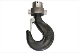 Forged hook with C shank type