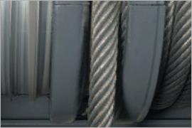 Rope Band & Guide are made from Cast Iron. Rope band and guide can also be supplied based on your sample
