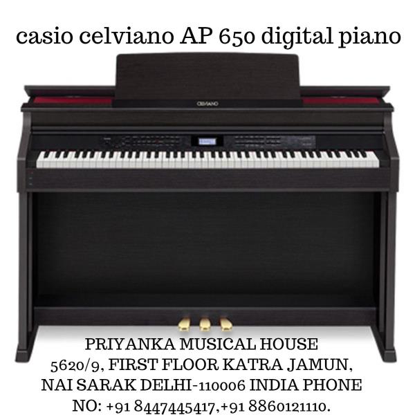Key Features88-key, Tri-sensor Scaled Hammer Action Keyboard II, Simulated ebony and ivory keys250 Tones,180 Rhythms with Auto AccompanimentTouch Response (3 Sensitivity Level)256 NotePolyphony (max.),Rhythm Editor96 Registration MemoryDigital Effects,Layer/Split66 Bulit In SongsIncluded Accessories: Piano bench, AC adaptor , score book, pedal, music book stand, piano stand, headphone hook