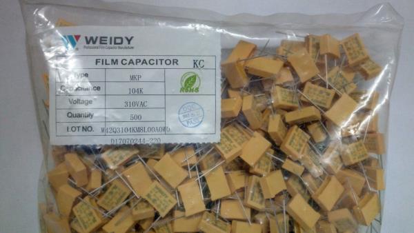 WEIDY FILM CAPACITORS offered by SK ELECTRO COMPONENTS MUMBAI MAHARASHTRA INDIA
