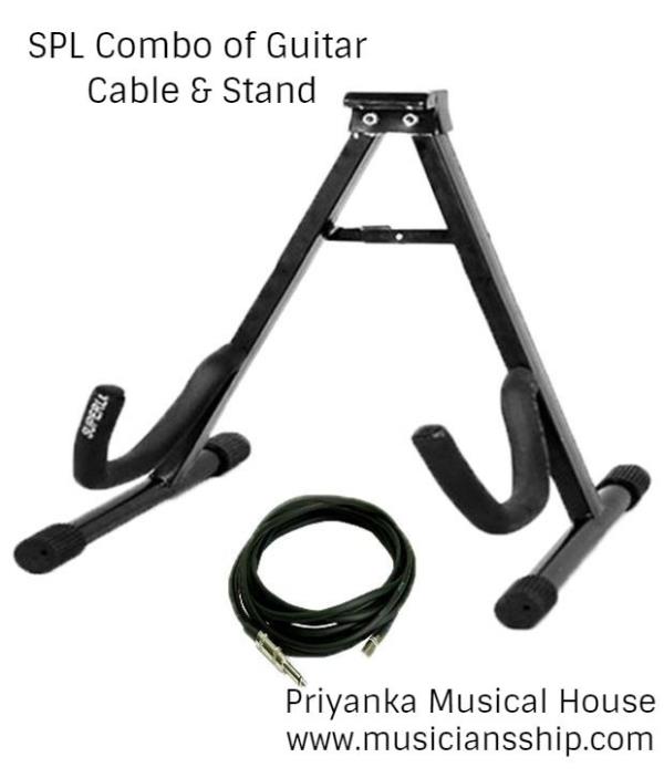 SPL Combo of Guitar Cable & Stand