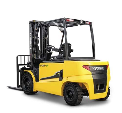 HYUNDAI MAKE 50B-9  FORKLIFT ELECTRIC COUNTERBALANCE FORKLIFT TRUCKS