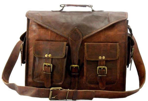 Bag Leather Goat Messenge