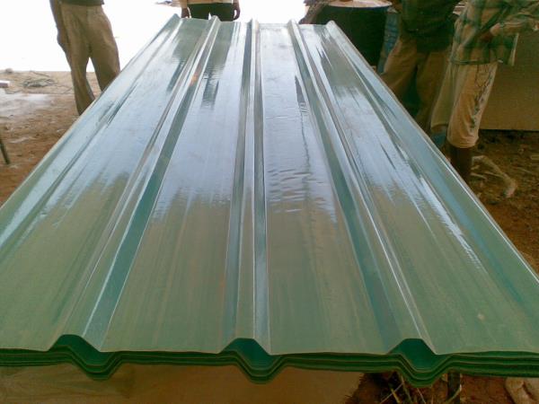 We assure your good selves for the supply of the best quality of GRP/FRP Translucent sheet manufactured utilizing the best quality of basic GRP/FRP raw materials in order to provide the best and utmost satisfactory performance with enhanced life span not affected by the onslaught of varying climatic and environmental conditions.
we are manufacture in vadodara