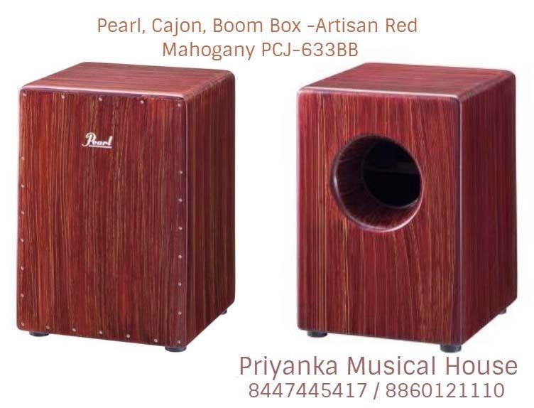 The Pearl Boom Box Cajon has all of the quality and reliability you would expect from Pearl. The most intriguing part of this cajon is its rear-facing bass port. From this port, unbelievable low-end frequencies emerge. These subsonic sounds are out of this world. This fiberglass cajon has a fixed snare system, screw adjustable frontplate, and rubber feet. For a cajon with a wide range and exceptional low frequencies, the Pearl Boom Box Cajon is an awesome choice.