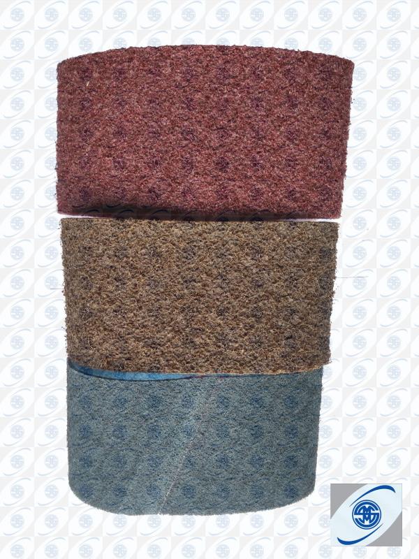 Surface Conditioning Belts are used for Mat Finish on Stainless Steel. These are available in various grits and sizes.3.5