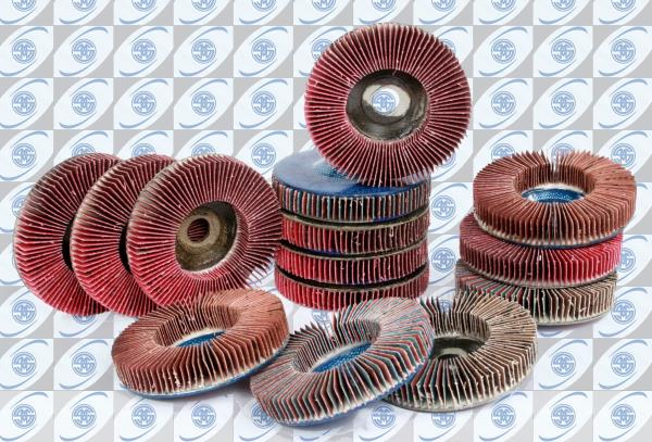 Buffing Disc or Vertical Flap Discs are used for buffing application. Availlable in Various Grits.