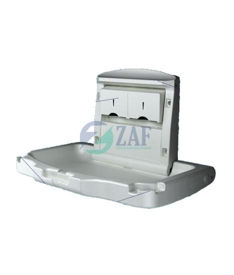 Baby Changing Station in durable plastics, stainless steel, available in Baby Changing Station horizontal, Baby Changing Station vertical, surface mounting, recessed, restaurant high chairs, changing station sanitary liners, sanitizers and more