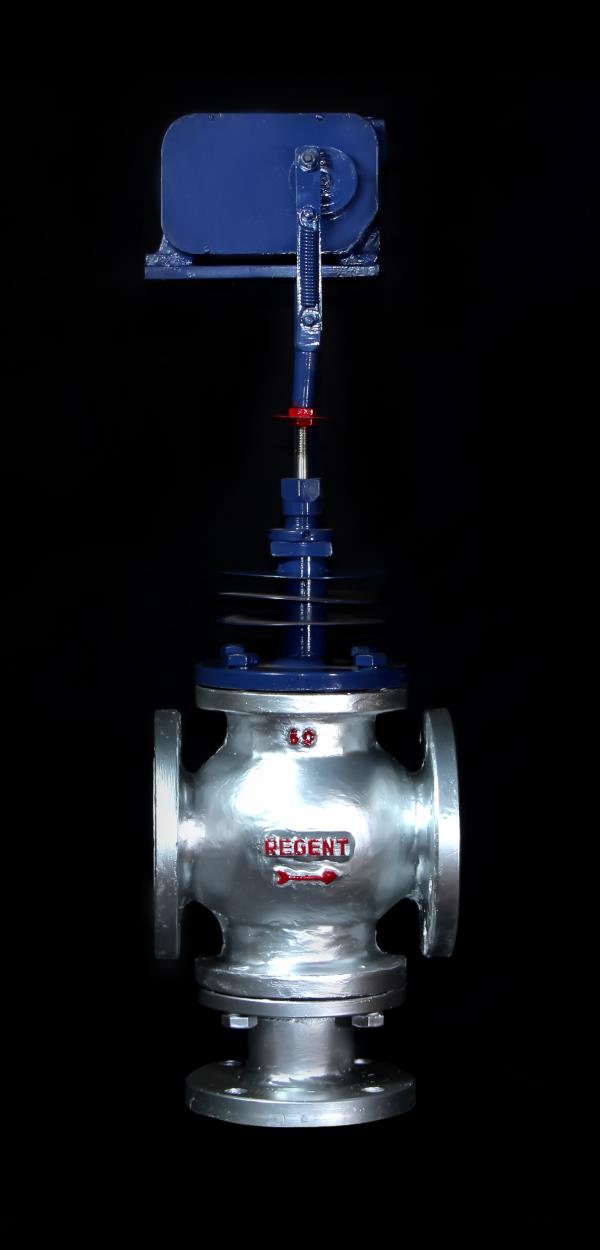 3 way Motorised Control Valve for Inching & Throttling Application.Accessories Optional:• 4-20mA Input Modulating Controller• PID Temperature Controller (Available on Request)• 4-20mA Position Transmitter• Maniual OverrideSpecificationModel: RM3Size: 15 mm(1/2”) to 200 mm(10”)Body/Bonnet: ASTM A216 Gr. WCB/ASTM A351 Gr. CF8/CF8MType of Plug: On-off or Linear or Equal PercentageEnd Connections: Flanged Ends ANSI B16.5 Cl.150, Cl. 300, PN 16 & PN25 (600 available on c n request)Pressure Rating: ANSI B16.5 Cl.150, Cl. 300Temperature Rating: Max 400°CGland Packing: Teflon/Grafoil/Expanded GraphiteSeat: Metal Seated/Soft SeatedPlug Material: S.S. 410,S.S. 304,S.S.316,Stellite Stem Material: S.S. 410,S.S. 304,S.S.316,Stellite Actuator: Motorised Electric Supply: 230 V AC / 440 V AC 50 HzElectric Motor: Single phase, permanent split phase capacitor type class ‘F’ insulated motor.Position on Power Failure: StayputFluid: Hot thermic fluid, hot water, steam, oil, gas etc.