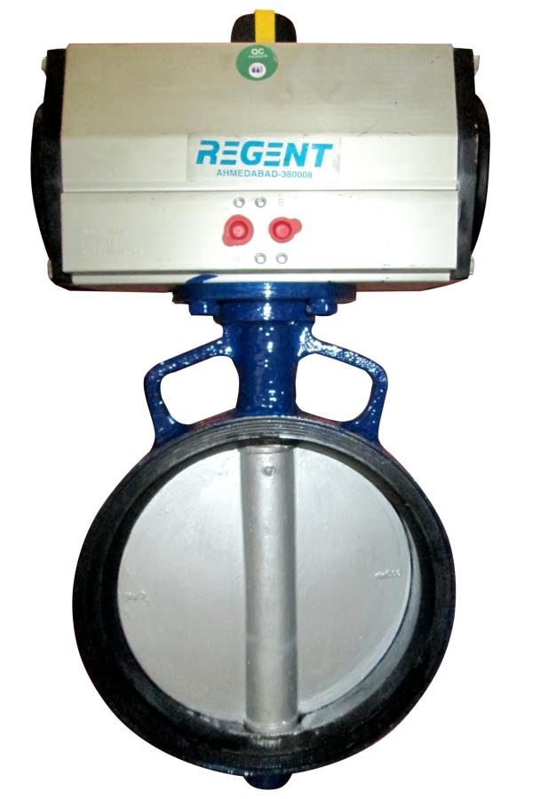 With the help of our team of highly experienced professionals, we are involved in offering our clients an extensive assortment of Centric Disc Butterfly Valve. Our offered valve has inbuilt disc that rotates on shaft to control the flow of fluid. This valve is widely acclaimed for its simple design yet large capacity to handle liquid in bulk amount. Customers can avail this optimum quality valve from us at most affordable prices.Features:Low leakage rateLarge capacityHigh anti-erosion abilityOperation can be from Lever/Gear/Electro Pneumatic/Electrically Actuated/Cylinder Operated.Specification:Model: RBFSize: 50 mm(2”) to 300 mm(12”)Valve Design: Centric Disc Butterfly Valve with Single Piece Rubber Lined BodyPressure Rating: PN 10/PN 16Body: Cast Iron, Ductile Iron, Cast Carbon Steel, Cast Stainless SteelDisc: Cast Iron, Ductile Iron, Cast Carbon Steel, Cast Stainless Steel with Teflon/Powder/Nylon Coated & Rubber lineShaft: S.S. 410/S.S. 304/S.S. 316Seat type: Integrally Molded with Body(Renewable Seat)Seat Material: Nitrile, EPDM, Viton, Silicon, NeopreneActuator: Single Acting (spring return) / Double Acting / Motorised / Gear operated / Lever operatedEnd Connections: Wafer type/Lug type in rating PN 6, PN 10; Flanged type in #150