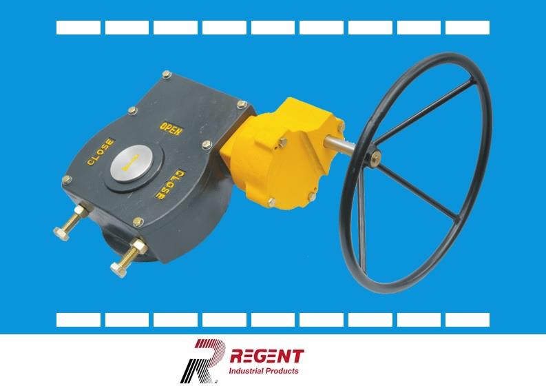 Regent Valve Gearbox are used to operate Ball Valve & Butterfly Valve requiring high torque to operate them manually.