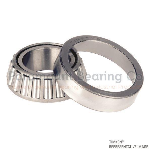 Dimensionsd - Bore15.875 mm 0.6250 inD - Cup Outer Diameter47.000 mm 1.8504 inB - Cone Width14.381 mm 0.5662 inC - Cup Width11.113 mm 0.4375 inT - Bearing Width14.381 mm 0.5662 inThis is the most basic and most widely used type of tapered roller bearing. It consists of two main separable parts: the cone (inner ring) assembly and the cup (outer ring). It is typically mounted in opposing pairs on a shaft.