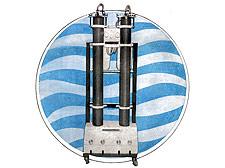 DEMINERALISED WATER PLANT: We are a distinguished manufacturer and supplier of Demineralisation Plant. This appliance has extensive applications in thermal plant, pharmaceutical research laboratories, hospitals, silvering units, chemical industries, distilleries, college laboratories, electroplating works, storage of batteries and food processing units. The Demineralisation Plant consists of necessary parts like degasser, buffer or mixed bed exchangers, rubber lined valves, pipelines, ejectors, regeration tanks and so on. As part of its working system, contaminated water enters first into the Anion Exchanger and exchanges all its Anions with the help of Anion Exchange Resins. On the next level, water enters the buffer or mixed bed and transforms into mineral free water. The degasser part eliminates CO2 and alkali of water. The other important information about our standard quality product include -Capacity of Demineralisers: 50 Liters per hour to 50,000 per hour or higher capacity.