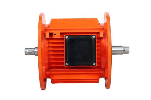 Crane duty motors are specially designed for frequent starts/stops & reversing required in cranes & lifts of all types. They can also be used in applications such as material handling, weirs & sluices, auxiliary motors in rolling mills or wherever intermittent drives are required.Range:KW : 1.5Pole : 4PMounting : B5Frame : 100Voltage : 415V ± 10% or as requiredFrequency : 50Hz ± 5% or as requiredAmbient : 50°C. (Refer Table 1)Altitude : up to 1000m above msl (Refer Table 2)Rotor type : Squirrel cage aluminum die castEnclosure : Totally enclosed fan cooled (TEFC)Protection : IP55Ins. class : Class F with temp. rise limited to class BDuty cycle : S1Standards : IS 12615Table 1Table 2Ambient temp.(°C)Deration factorfor PowerAltitude abovemsl (m)Deration factorfor Power50°C1.0010001.0055°C0.9615000.9760°C0.9220000.9425000.9030000.86 Construction:Castings: Crane duty motors body is made out of aluminium die cast and end shields are made from high quality castings as per IS 210. All components are machined to correct accuracy & alignment.Stampings: The stampings are made from low loss high permeability steel.Terminal Box: Standard location of terminal box.Winding & Protection: All motors are wound with super enameled dual coat copper wires. This enable motors to be used for inverter applications as well. Features like vacuum pressure impregnation (VPI) & PTC thermistors embedded in stator winding can be provided on request.Earthing terminals: Two earthing terminals are provided, one in the terminal box & other on the motor body.Motors with integral brakes:These motors can be supplied with integral electromagnetic DC fail safe brakes with built in rectifiers .