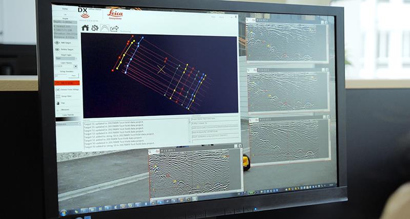 DX Office VisionUtility post processing softwareDX Office Vision is Leica Geosystems’ Utility Post Processing Software that allows DS2000 users to map digitally the detected underground utilities in a simple way by converting GPR data into CAD drawings.Key benefits:Create CAD drawings of the detected utilities in an uncomplicated way in minimum time and with less training.View collected data of the detected utilities in a simple way - compare data files side by side or from top to bottom to locate consistent features.Obtain CAD drawings in 3D with object attributes in different layers – filter, select, identify and make annotations of consistent targets and anomalies.Reduce processing time with no intermediate converting, third party software or patch required.Visualise radar data from your DS2000 with an intuitive interface.Merge your DX Office Vision Data with other Leica detection products like DS2000, Digicat and Ultra. Take over data processing into CAD drawings with confidence and simplicityFor utility surveyors looking to map digitally the detected underground utilities, DX Office Vision is the post processing software with the fastest conversion speed and most intuitive interface to convert GPR data into CAD drawings for every user. DX Office Vision was developed by utility mapping contractors who are every day on the field, and understand the need of delivering 3D CAD drawings in an efficient way.DX Office Vision features:Automatic data importAutomatic pre-set filteringReal-world depth calibration3D CAD exportTarget addition, Target connectivity, Depth filteringDX Office Vision X-Section:Additional to DX Office Vision,Velocity Depth Calibration3D CAD view (fully navigable)Time Slice Function