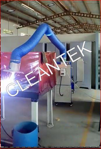 Cleantek design and manufacturing welding fume extractors to extract the hazardous fume and dust in welding applications.