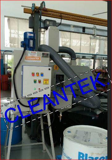 Cleantek manufacturing oil mist collector for to extract the oil mist fumes developed inside the CNC machines.