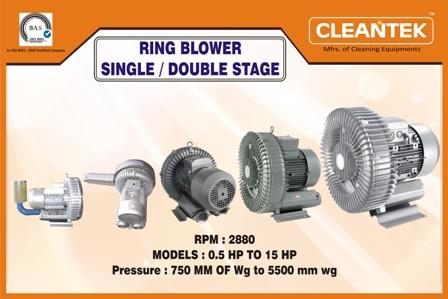 Ring blowers is useful to create air agitation in the water ponds,Sewage processing tanks.